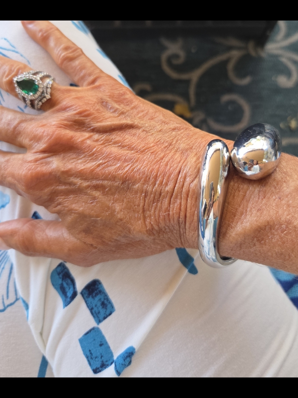 Adornia Silver or Gold Bangel